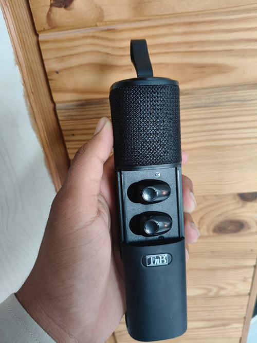 3-IN-1  Earbuds+Speakers+Power Bank
